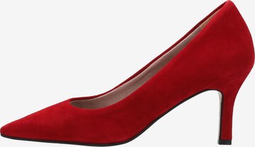 TAMARIS Pumps in Rood: voorkant