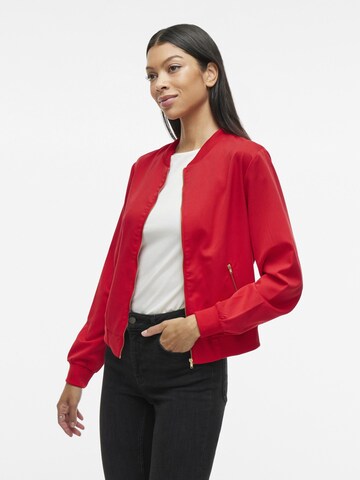 VILA Between-season jacket 'VIBUBBLE' in Red