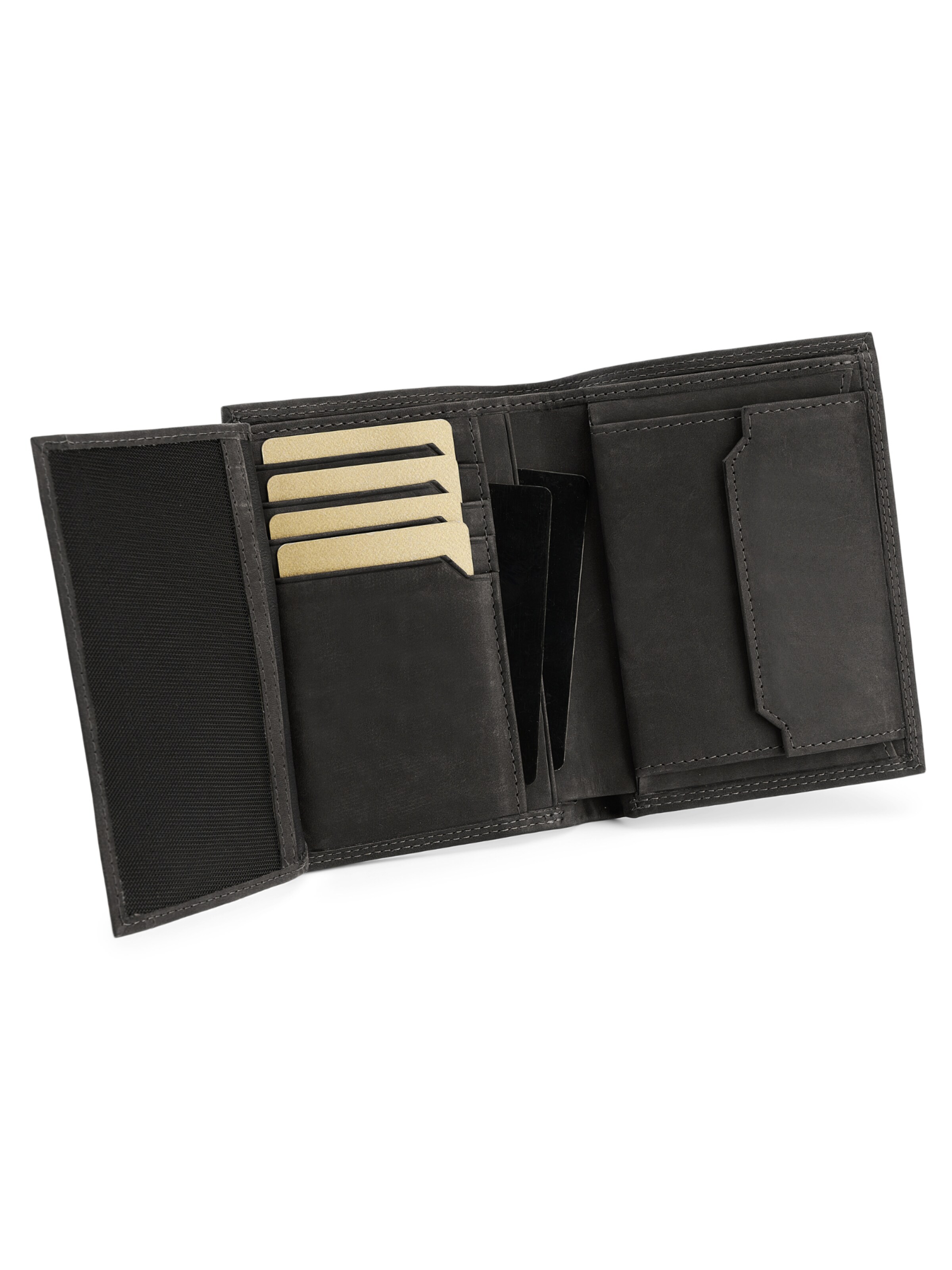 SERASAR Wallet 'Vintage' in Black