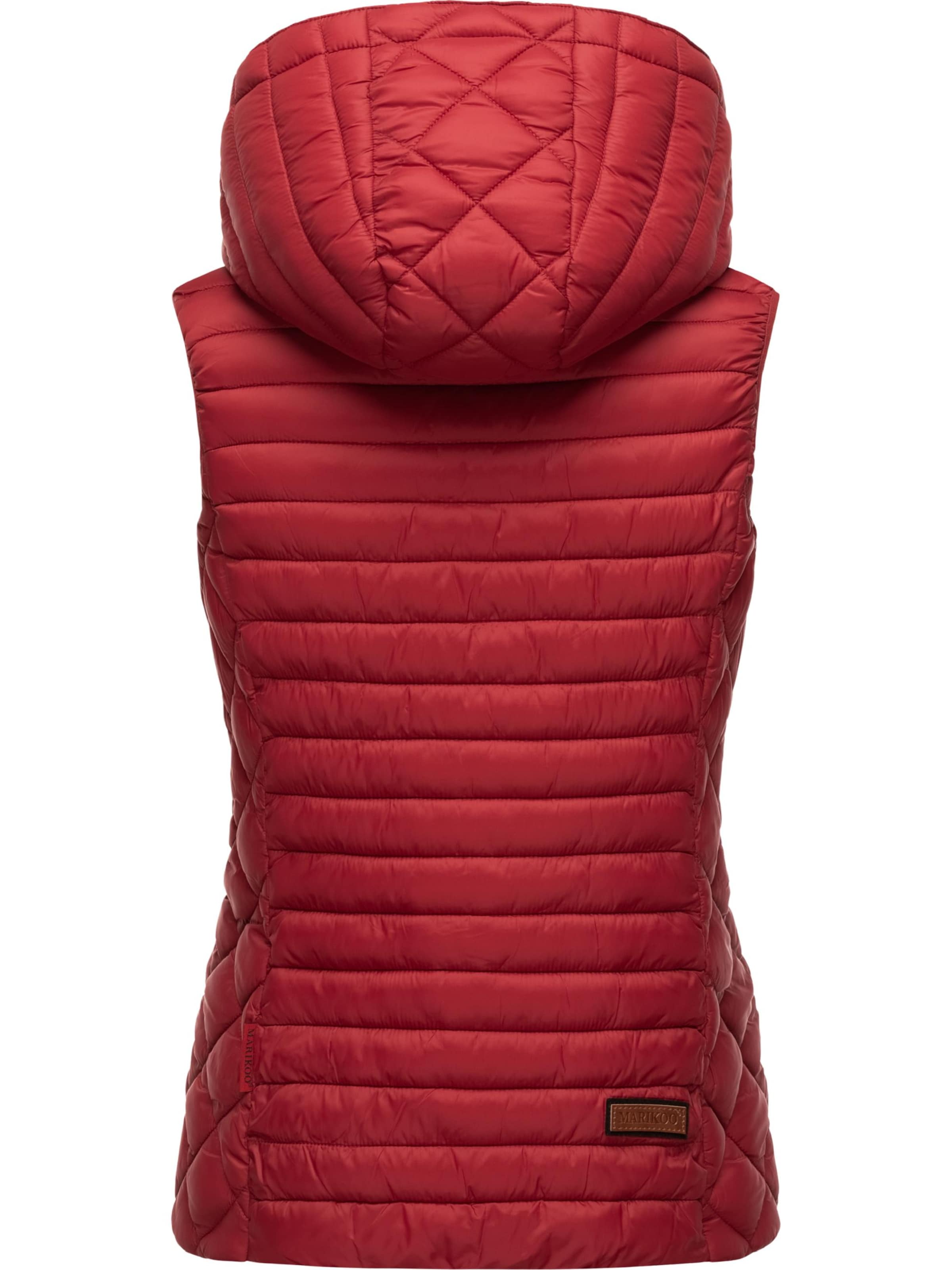 MARIKOO Weste 'Hasenpfote' in Rot