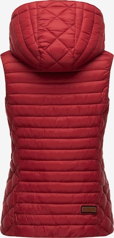 Gilet 'Hasenpfote' MARIKOO en rouge