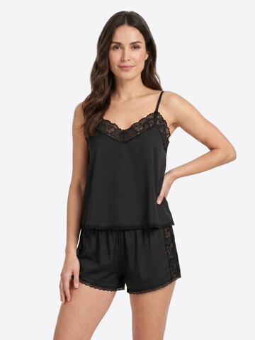 Vivisence Short Pajama Set '2079' in Black