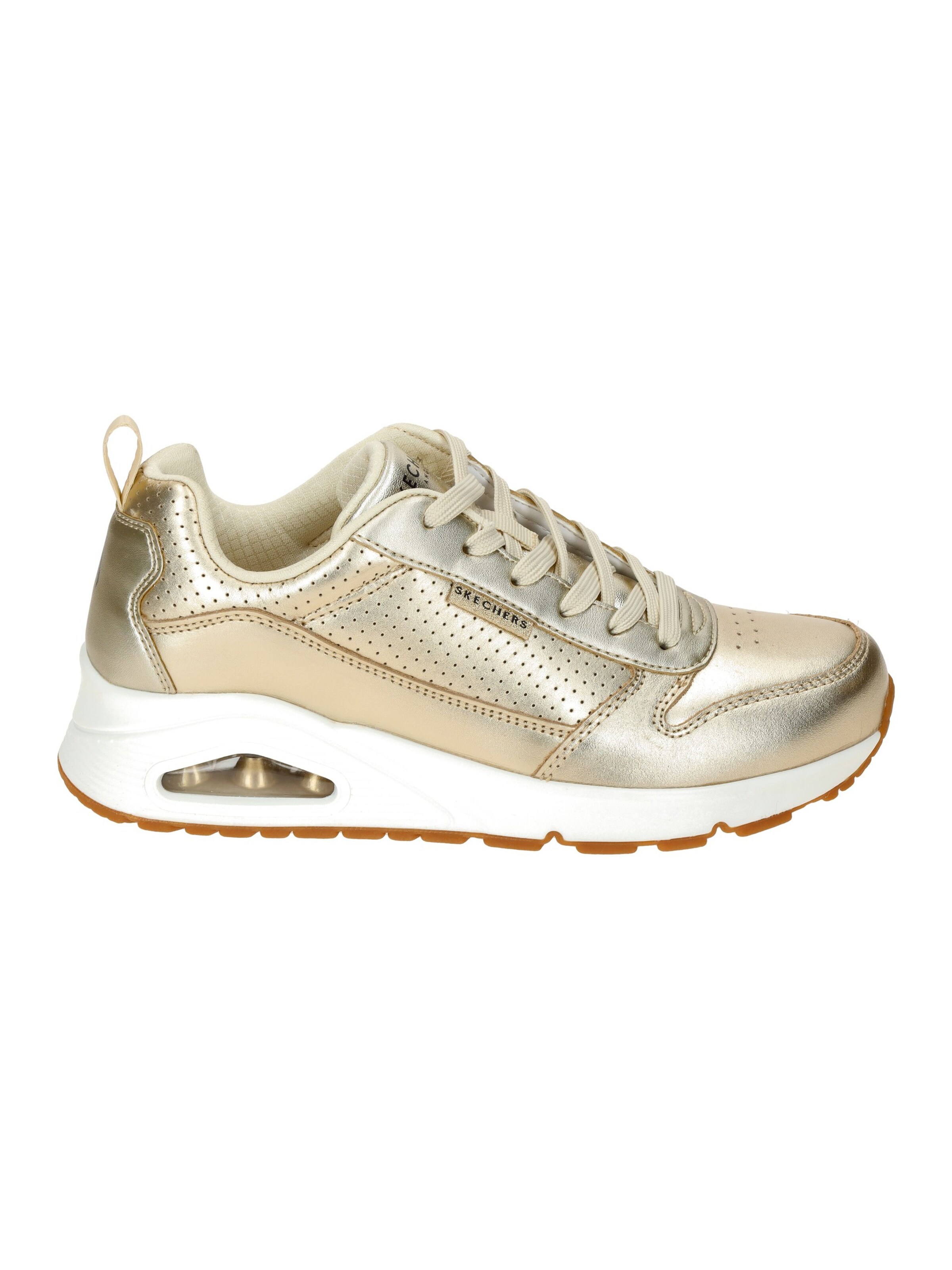 SKECHERS Schnürschuh in Gold