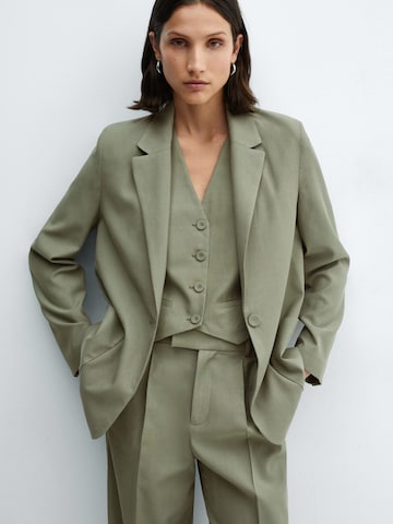 Blazer 'ALICANTE' MANGO en vert : devant