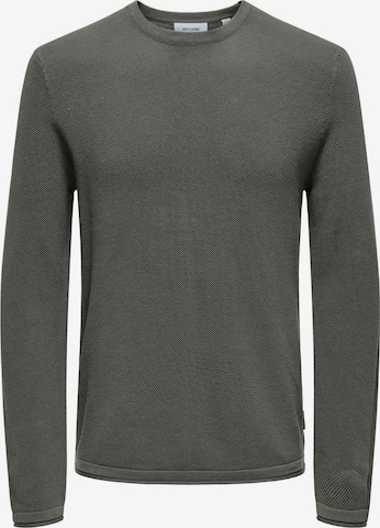 Only & Sons Свитер 'ONSFelix' в Серый: спереди