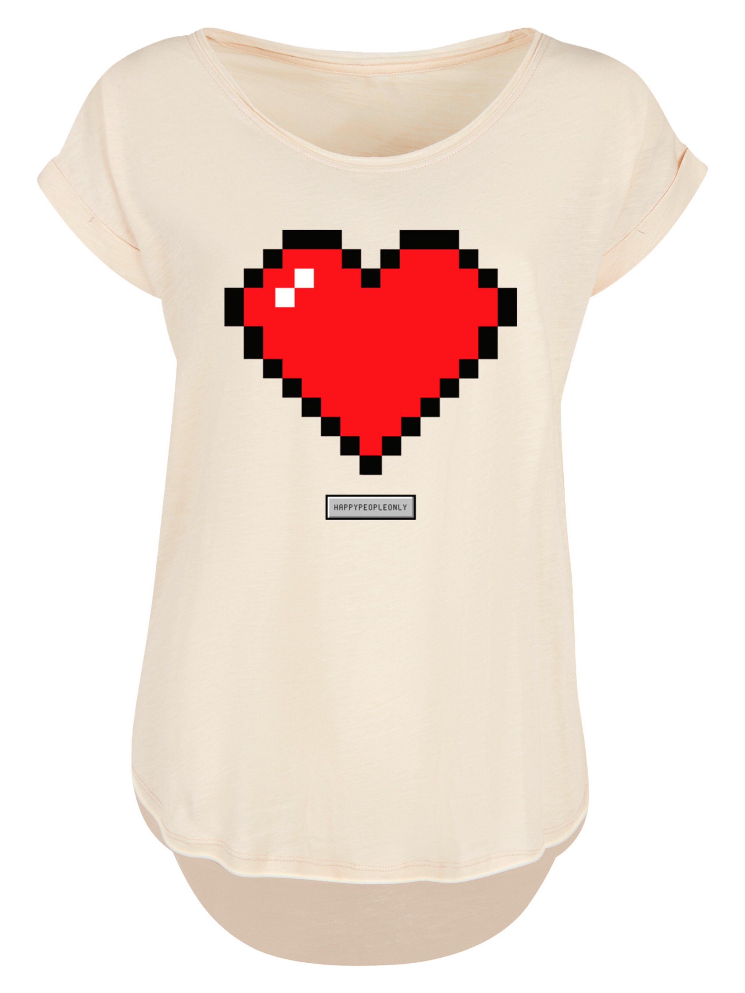 F4NT4STIC Shirt in Beige: voorkant