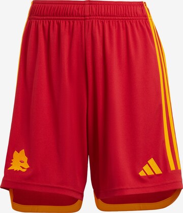 ADIDAS PERFORMANCE Regular Workout Pants 'AS Rom 23/24' in Red: front