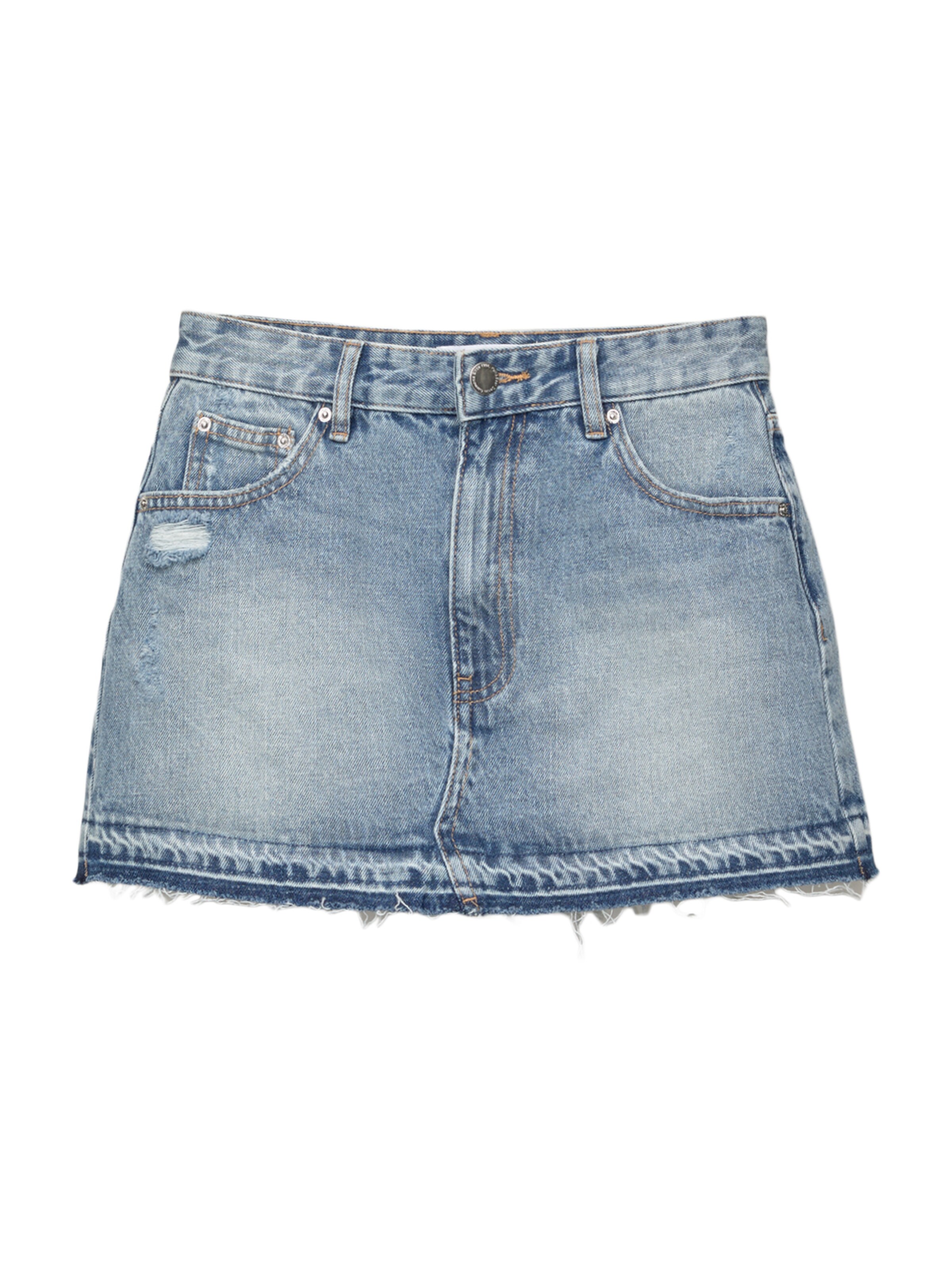 Jupe Pull&Bear en bleu : devant