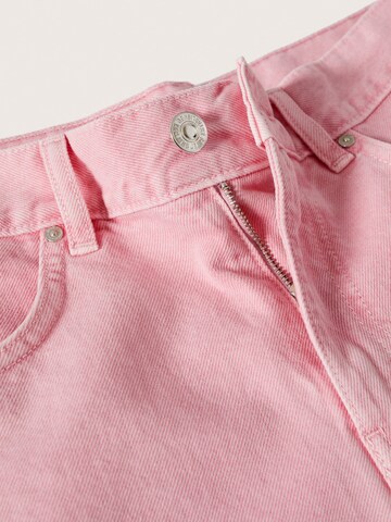 MANGO regular Jeans 'ZAIDA' i pink