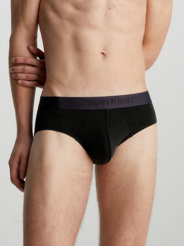 Slip Calvin Klein Underwear en noir : devant