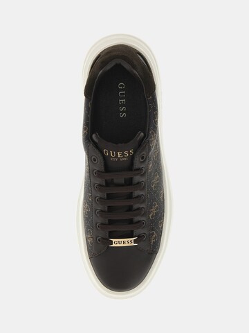 GUESS Sneaker low 'Elba' in Braun