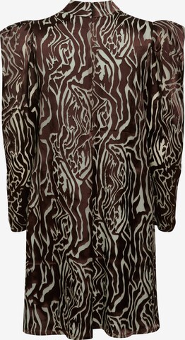 Robe-chemise 'Fabiola' Gestuz en marron