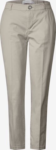 STREET ONE Regular Chino Pants in Grey: front