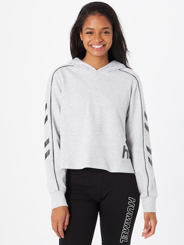 Hummel Sportsweatshirt 'Yoko' in Grau: predná strana