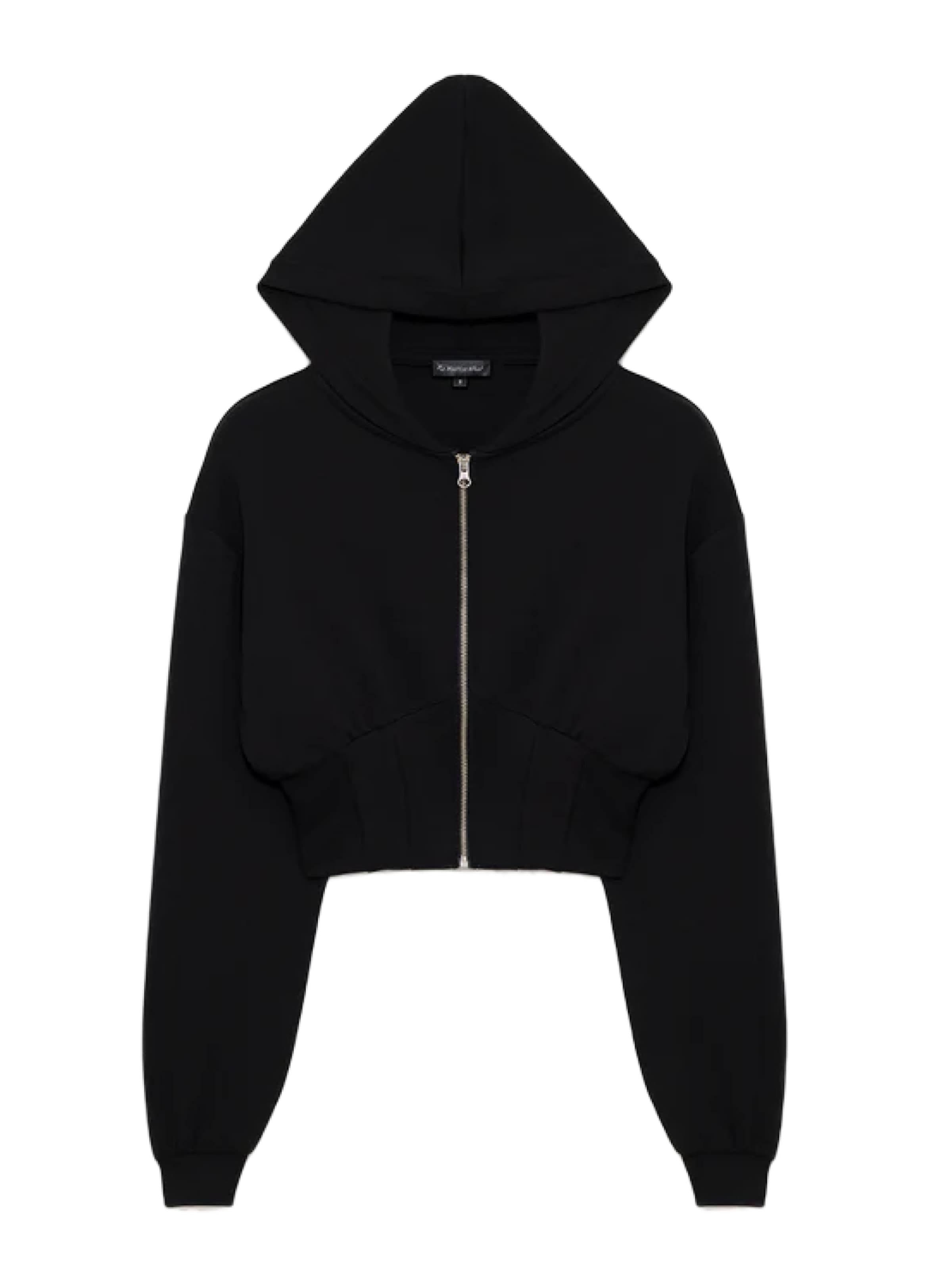 No Matter What Sweatjacke in Schwarz: Vorderseite