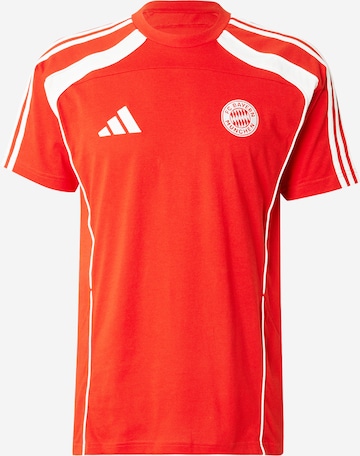 raudona ADIDAS PERFORMANCE Sportiniai marškinėliai: priekis