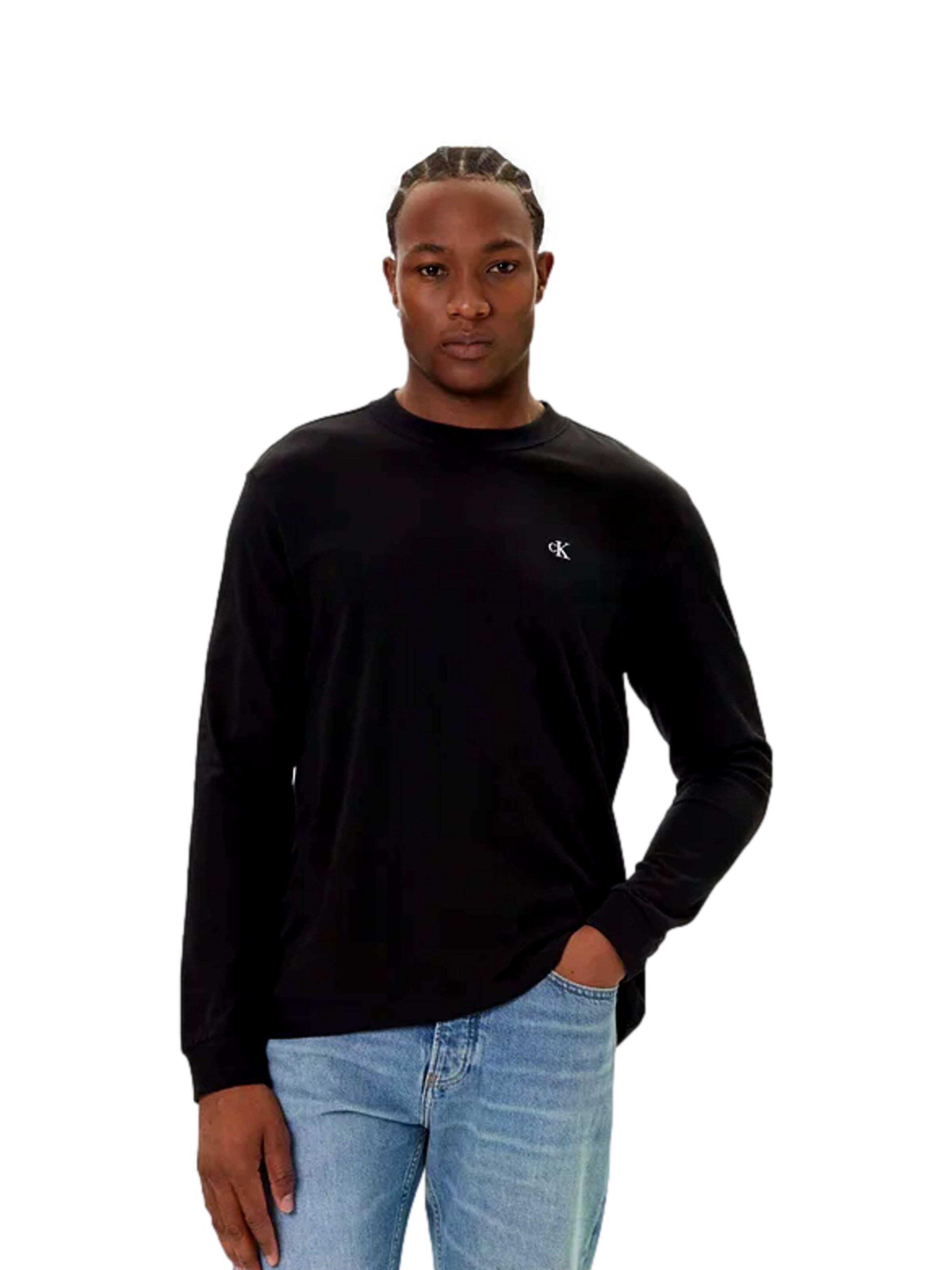 Calvin Klein Póló - fekete: elől
