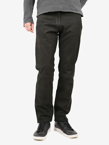 MADDOX Regular Trousers 'Laurin' in Brown: front