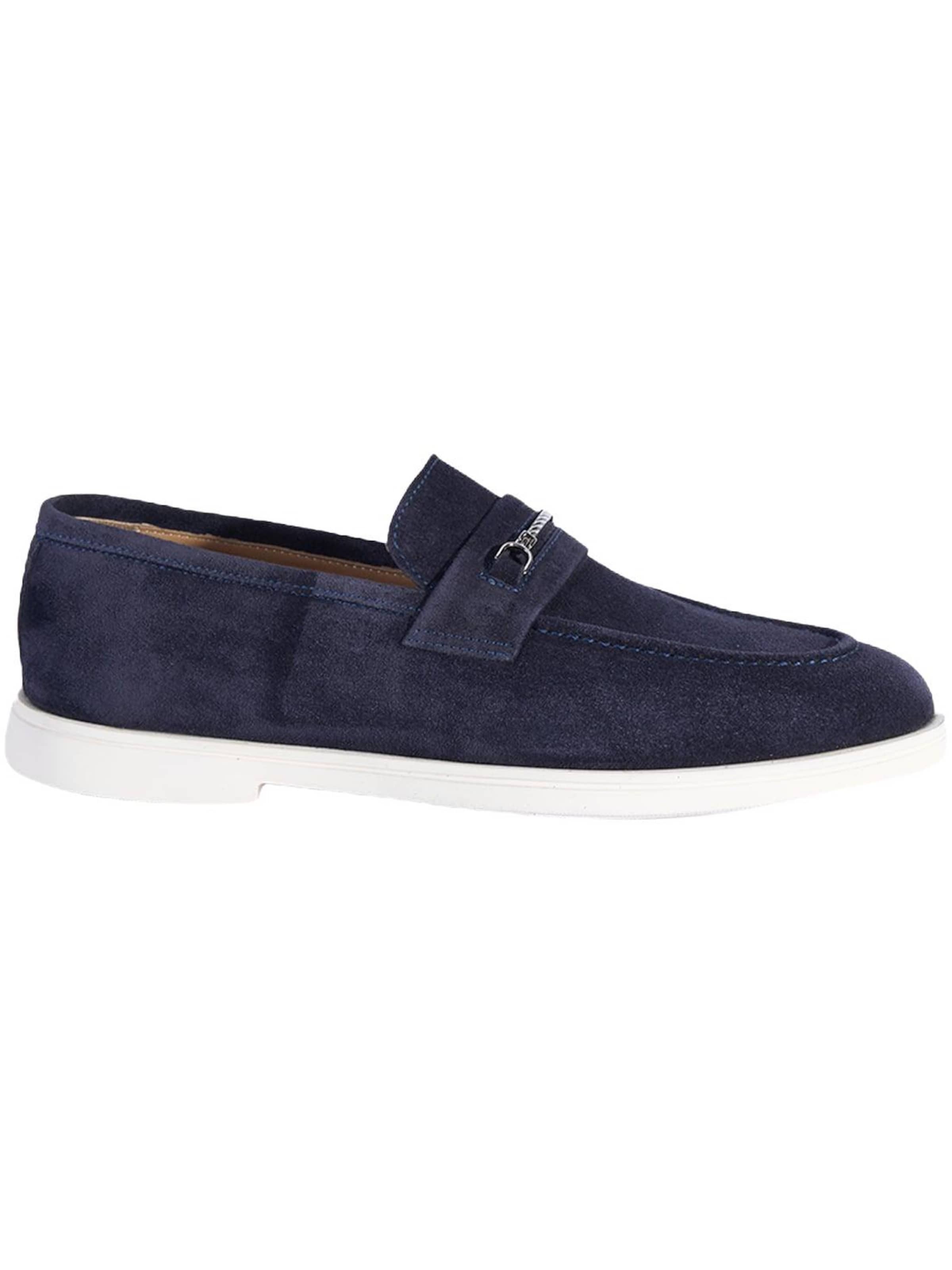 Desa - Mocasines 'DESA Herren-Wildlederslipper mit Metalldetails' en azul