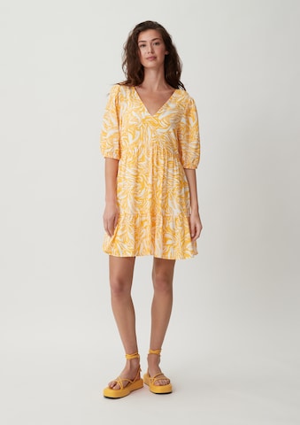 comma casual identity Summer Dress in Yellow: front