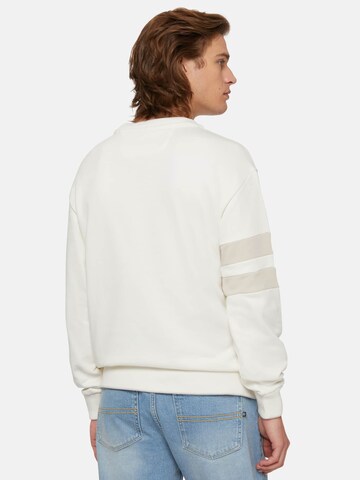 Boggi Milano Sweatshirt 'B939' in Weiß