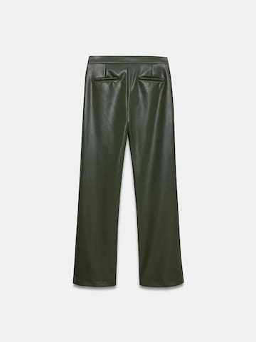 Dilvin - Flared Calças em verde
