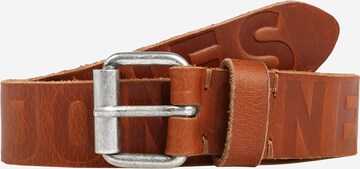 Ceinture 'PORTO' JACK & JONES en marron : devant