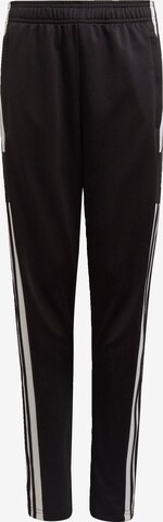 Regular Pantaloni sport 'Squadra 21 ' de la ADIDAS PERFORMANCE pe negru: față