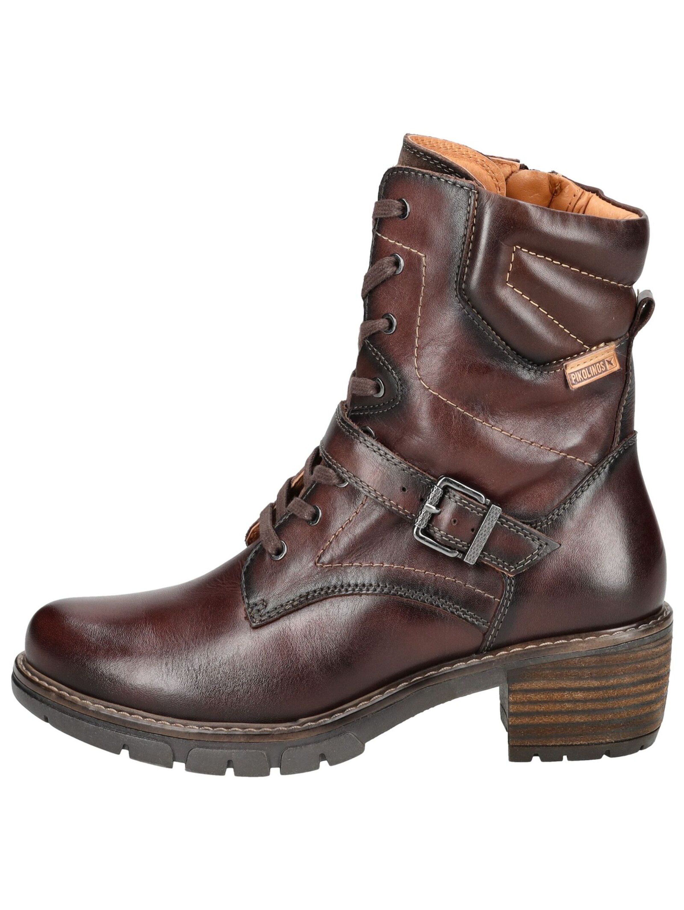 Bottines à lacets PIKOLINOS en marron