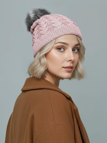 Neverless Beanie '1975' in Pink