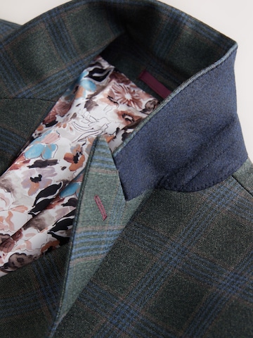 Next Slim Fit Sakko in Grün
