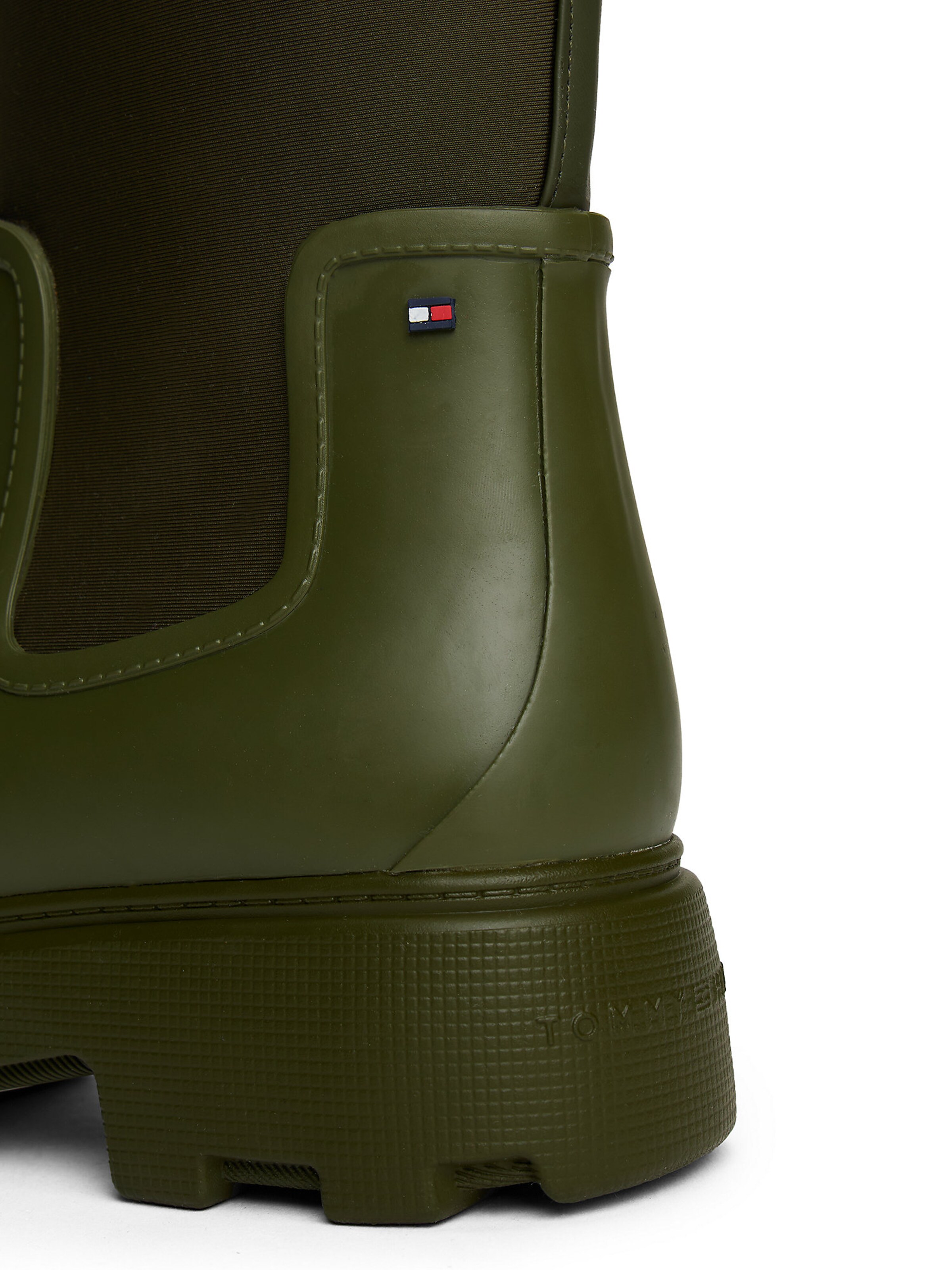 Bottes en caoutchouc TOMMY HILFIGER en vert