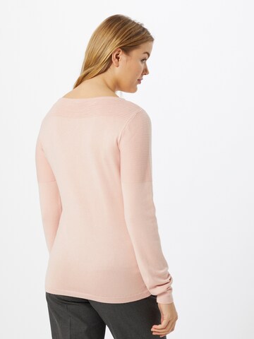 COMMA regular Pullover i pink
