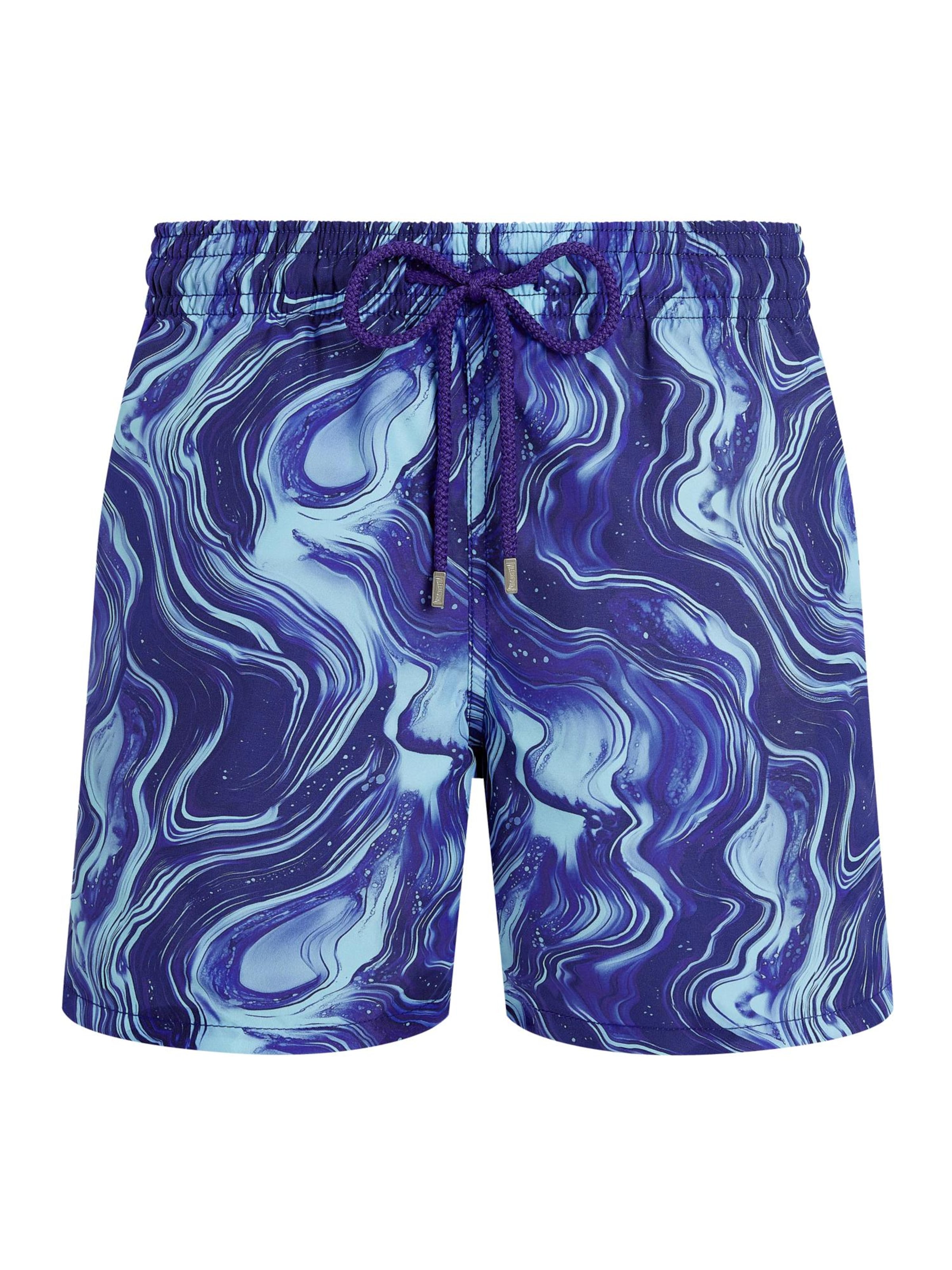 Vilebrequin - Bermudas en azul: frente