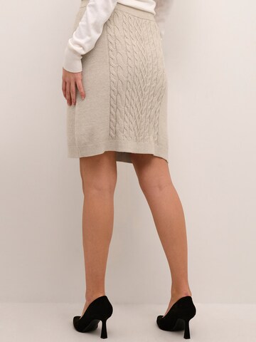 Cream Skirt 'Dela' in Beige