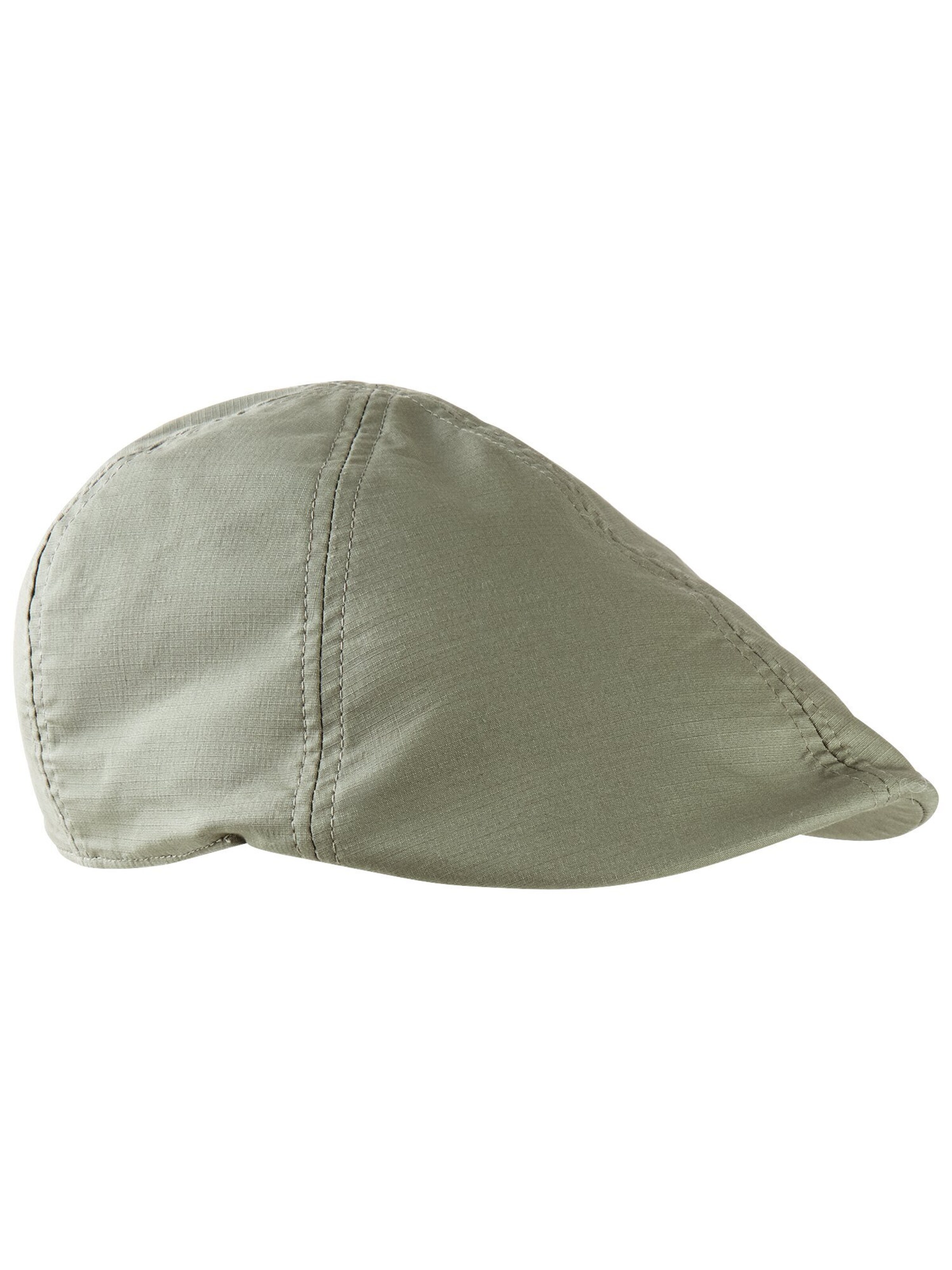 CAMEL ACTIVE Schiebermütze aus Baumwollmix in Grün: Vorderseite