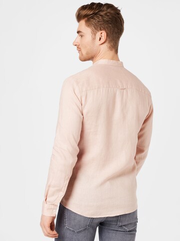 HUGO Red Slim fit Overhemd 'Elvorini' in Roze