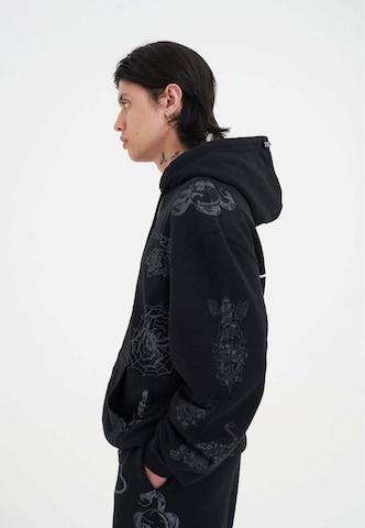 Ed Hardy Tréning dzseki 'Tattoo Club' - fekete