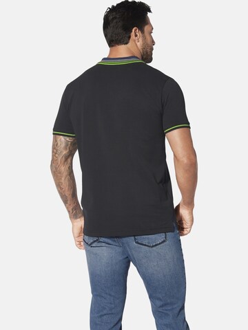 Jan Vanderstorm Shirt 'Volkbert' in Zwart