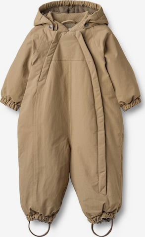 WHEAT Functioneel pak 'Adi' in Bruin: voorkant