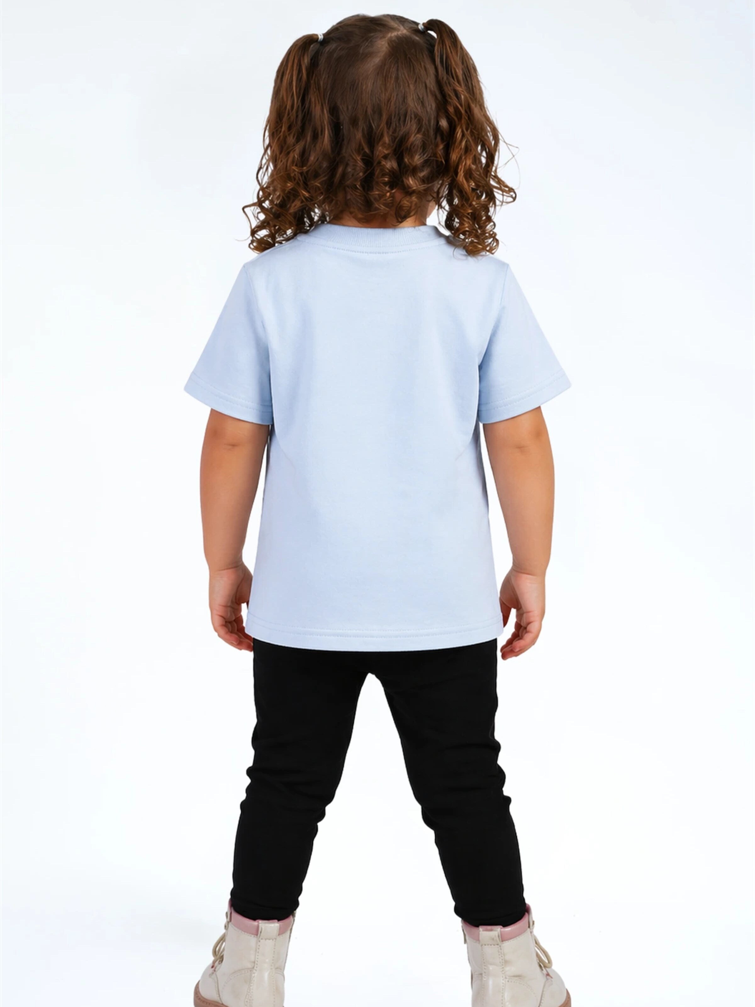 Donder Shirt 'Heavy Tee Essential Canary Yellow' in Blue