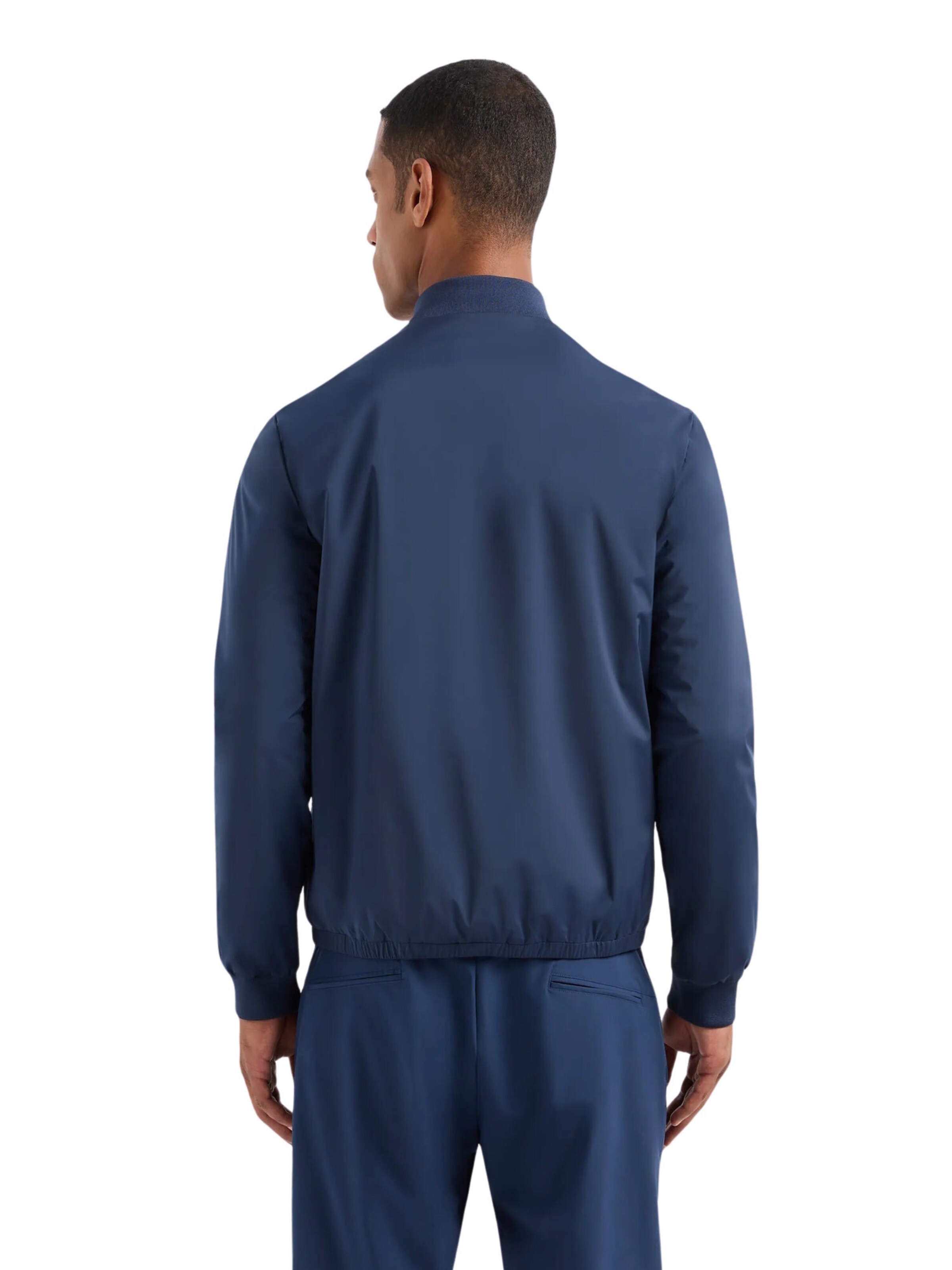 Veste mi-saison EA7 Emporio Armani en bleu
