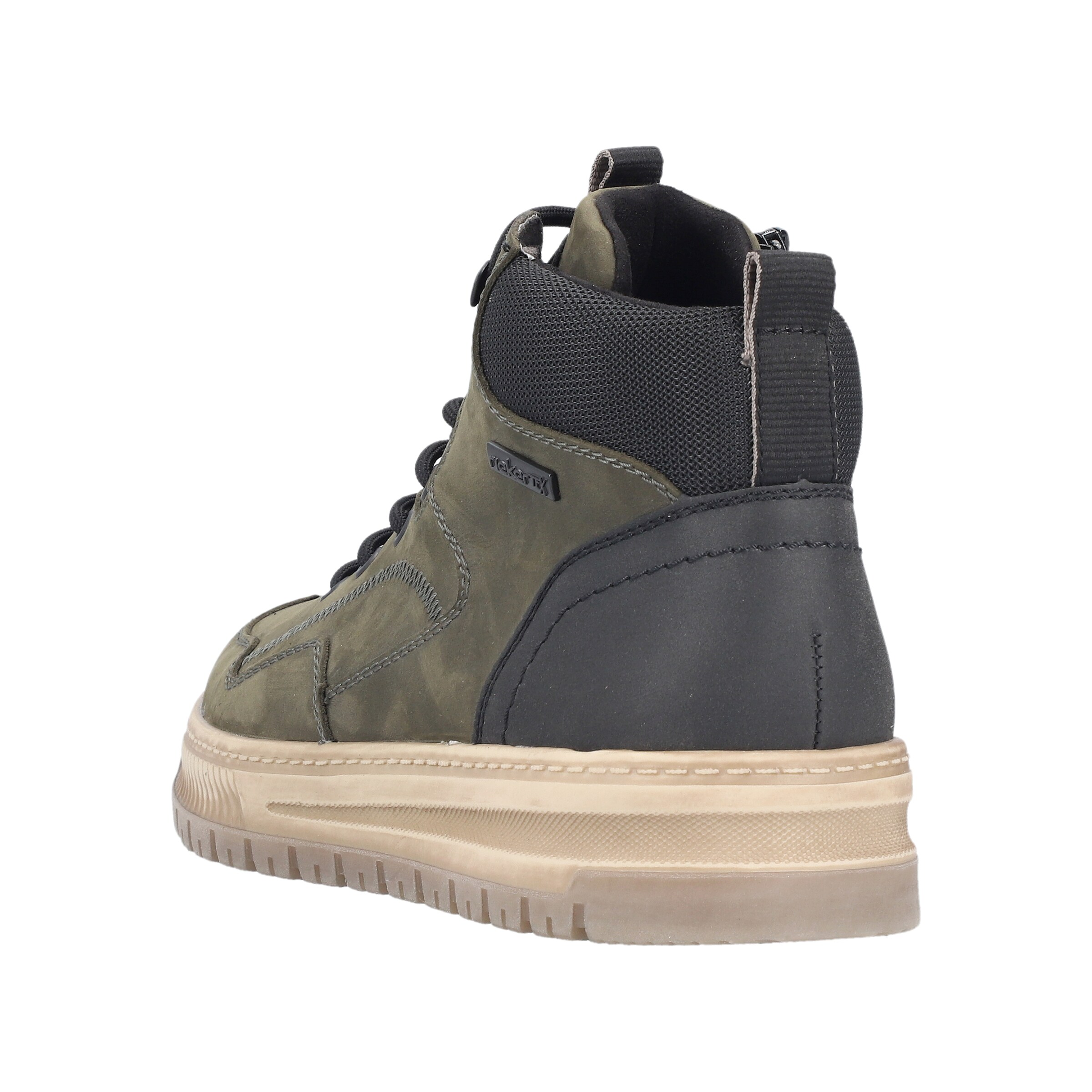 Bottes à lacets Rieker en vert