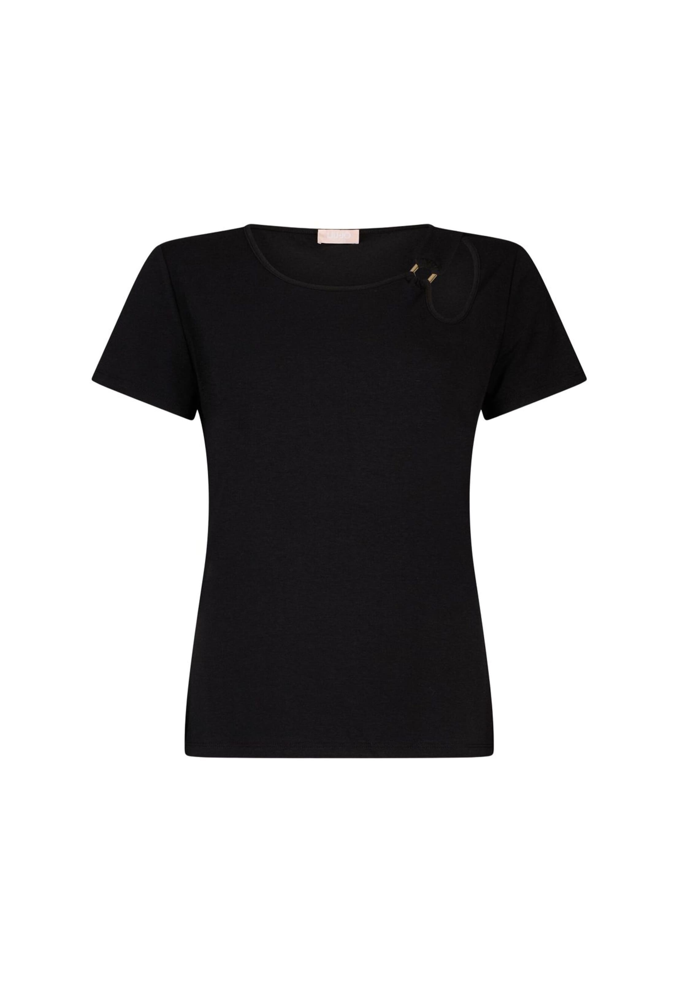 Tricou de la Liu Jo pe negru: față