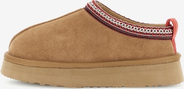 CAFè NOIR Clogs in Braun: Vorderseite