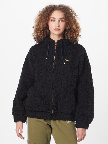 Veste mi-saison ADIDAS ORIGINALS en noir : devant