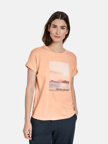 GERRY WEBER Shirt 'Sunshine' in Oranje: voorkant