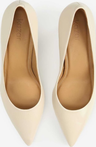 Kazar - Zapatos con plataforma en beige