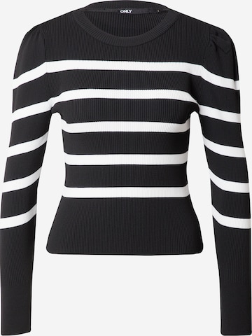 ONLY Sweater 'Sally' in Black: front
