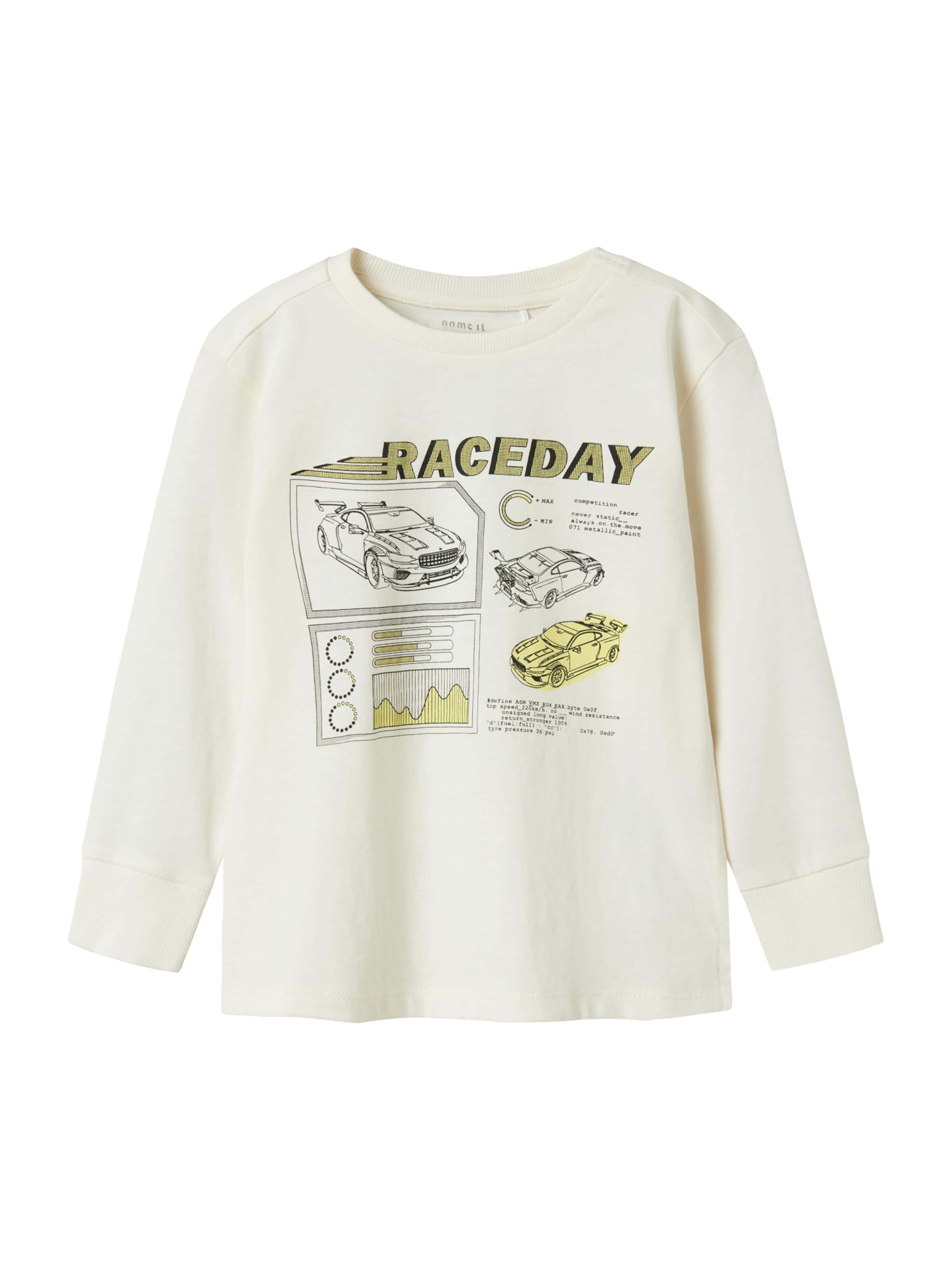 NAME IT Tričko 'NMMOBAY' - Biela: predná strana